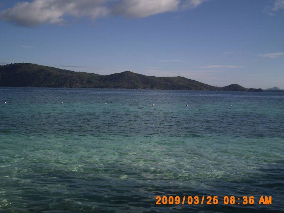 Insel gegenüber Hotel Coral Island Resort