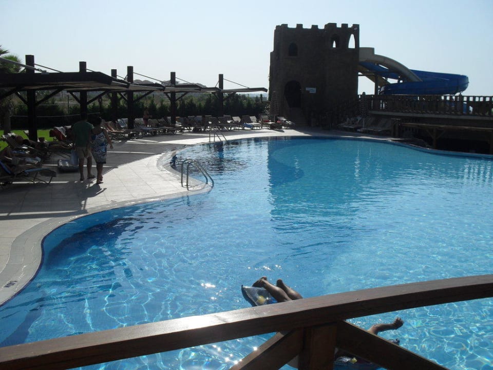 Blick auf dem Pool und Rutschen Adalya Resort & Spa - Adults Only