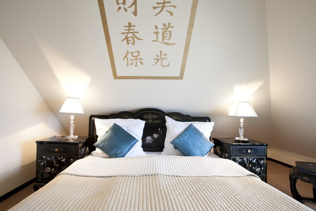 Apartament Mandaryn - sypialnia Hotel Zhong Hua