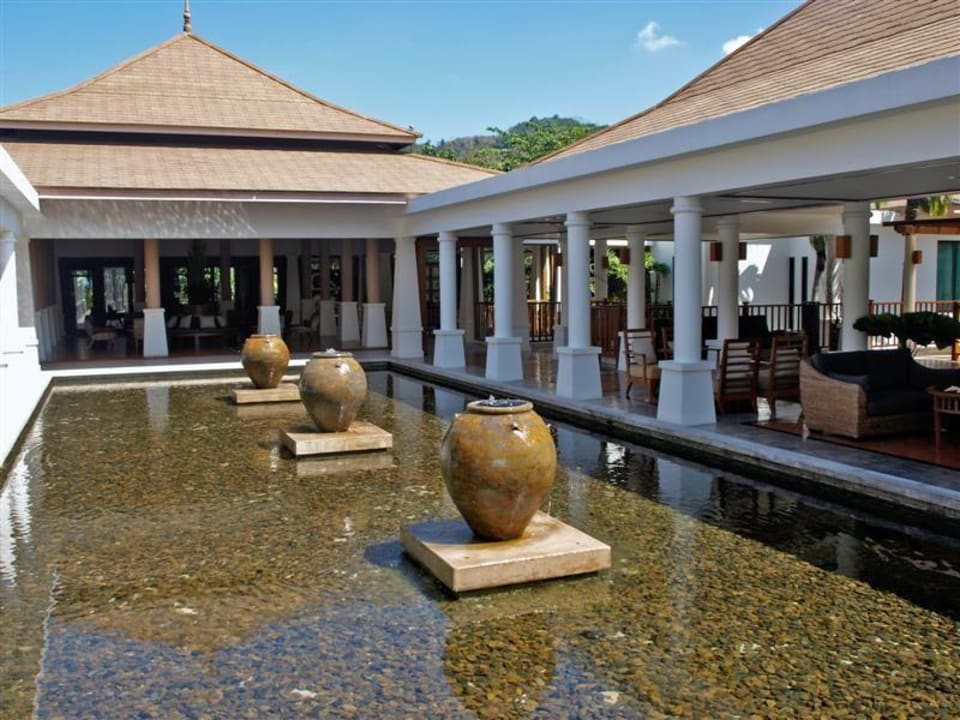 Blick in die Lobby Hotel Naithonburi Beach Resort