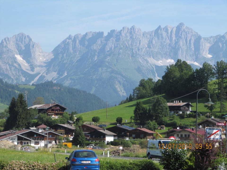 Eingangsbereich / Ausblick Lisi Family Hotel Reith bei Kitzbühel