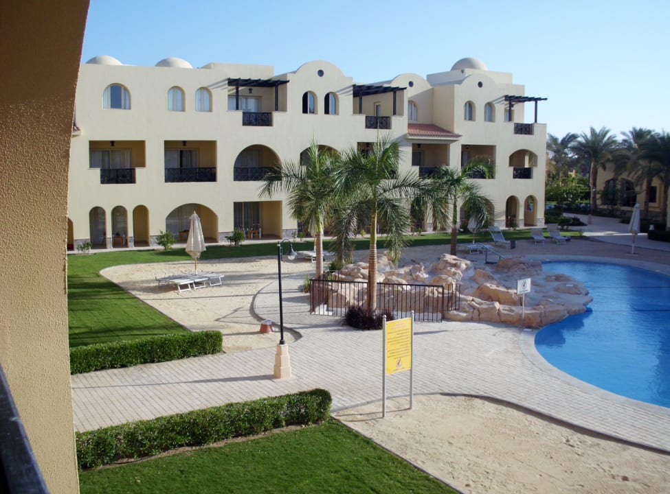 Blick vom Zimmer Stella Garden Resort & Spa, Makadi Bay