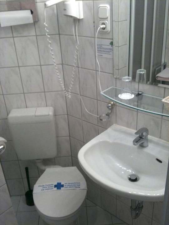 Kleines Badezimmer Hotel Aurora