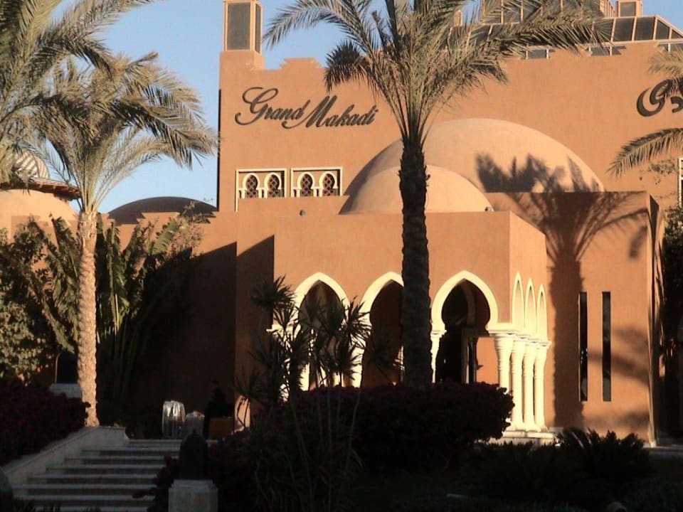 Ankunft vor dem Grand Makadi Grand Makadi