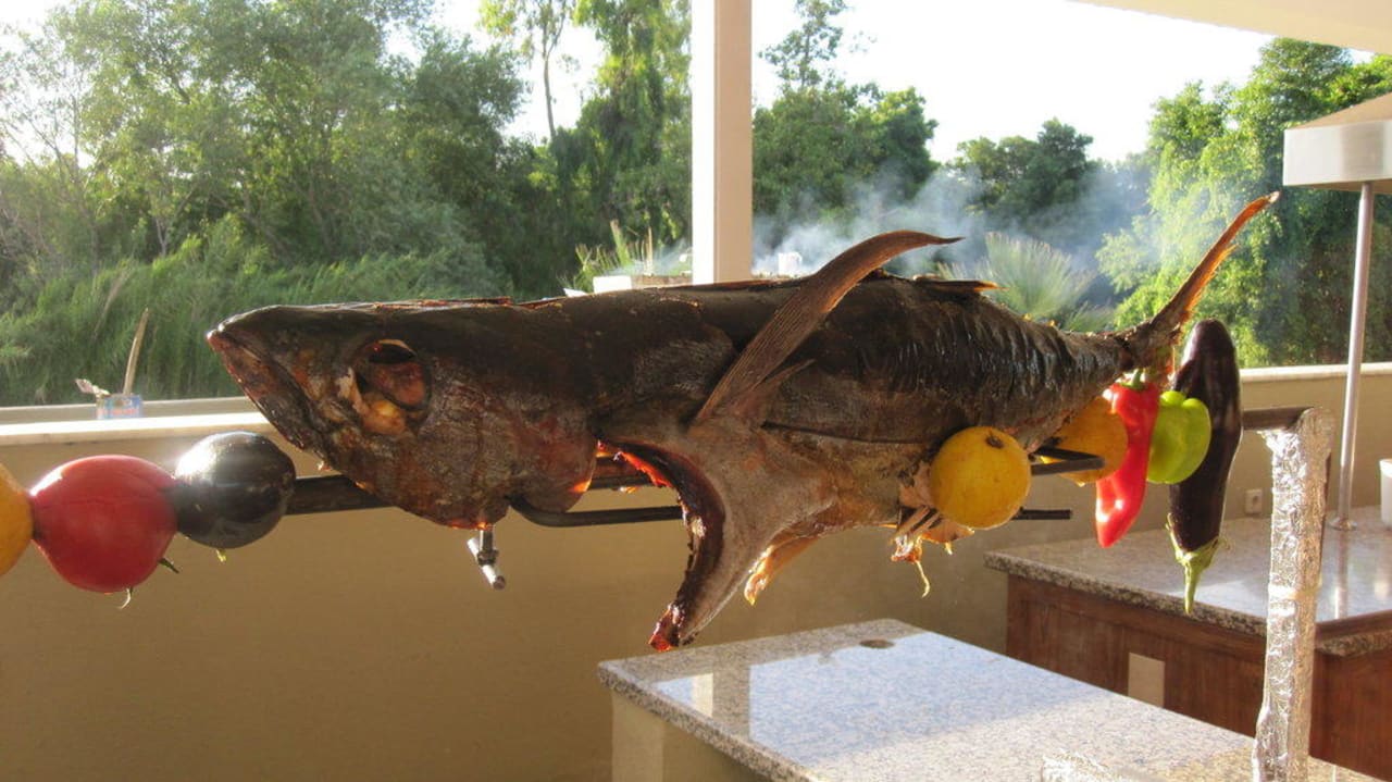 Fisch vom Grill Club Tuana Fethiye