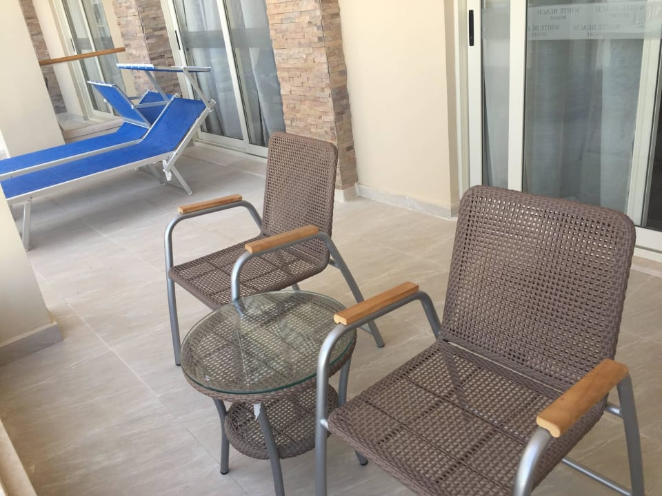 Balkon in der JS Pickalbatros White Beach Resort - Hurghada