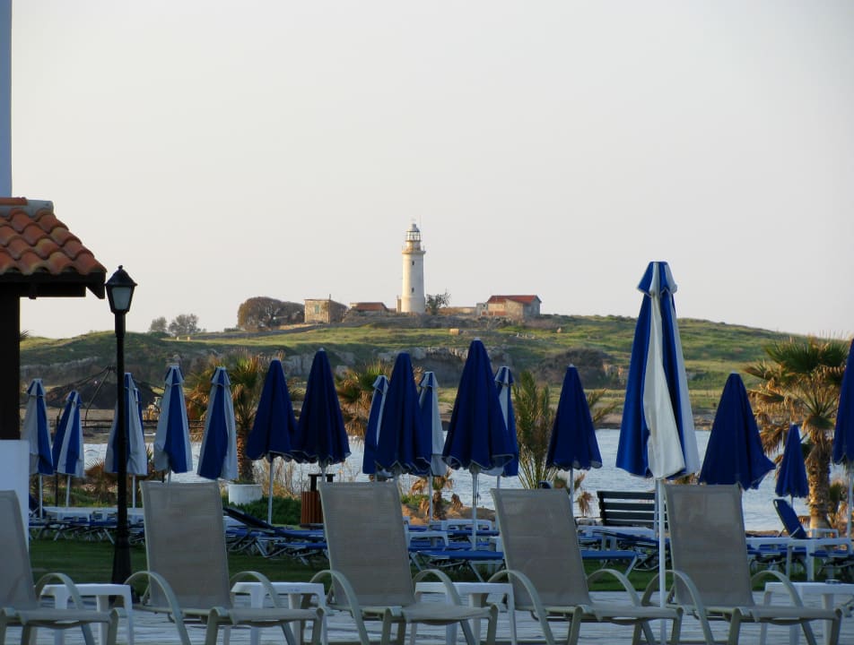 Blick zum Leuchtturm Kefalos Beach Holiday Village