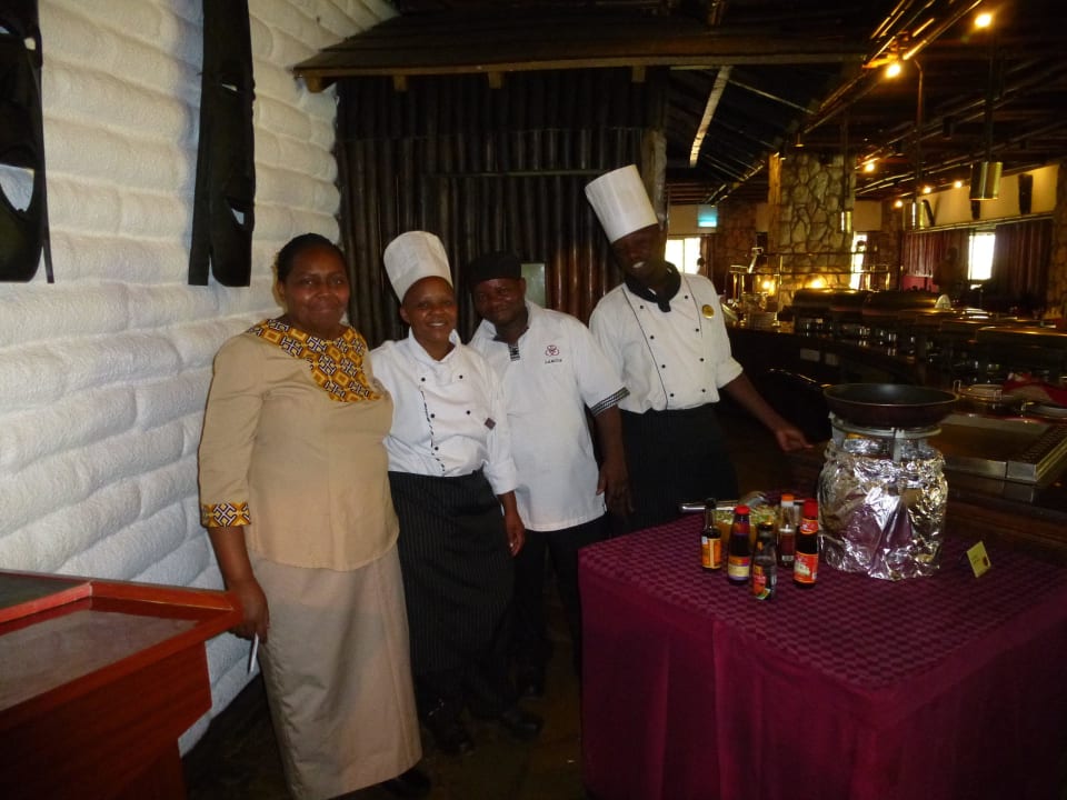 Die Küchencrew war unschlagbar Taita Hills Safari Resort & Spa