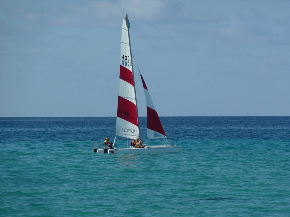 Super Wetter für Segler Kuramathi Maldives