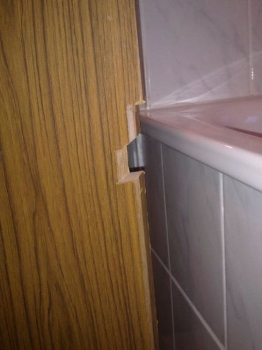 Badtüre  Hotel Bergland-Hof