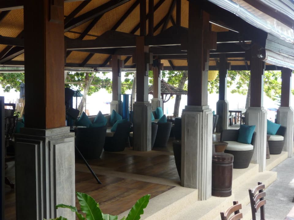 Gemütliche Sitzecke Restaurant The Fair House Beach Resort