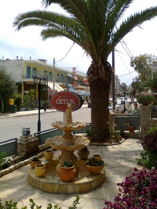 Our garden is welcoming you  Elenas Hotel