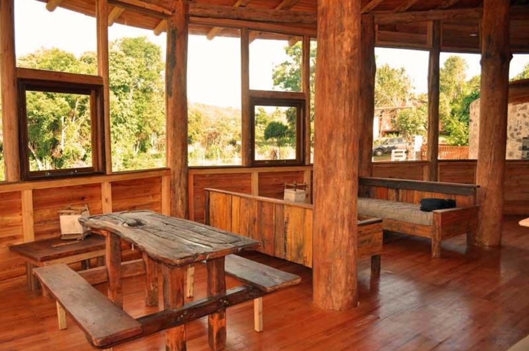 Lobby del Ecolodge Puro Moconá EcoLodge Puro Mocona