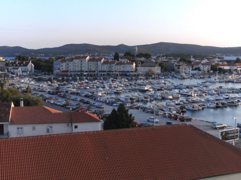 Aussicht vom Sonnendeck  Hotel IN Biograd
