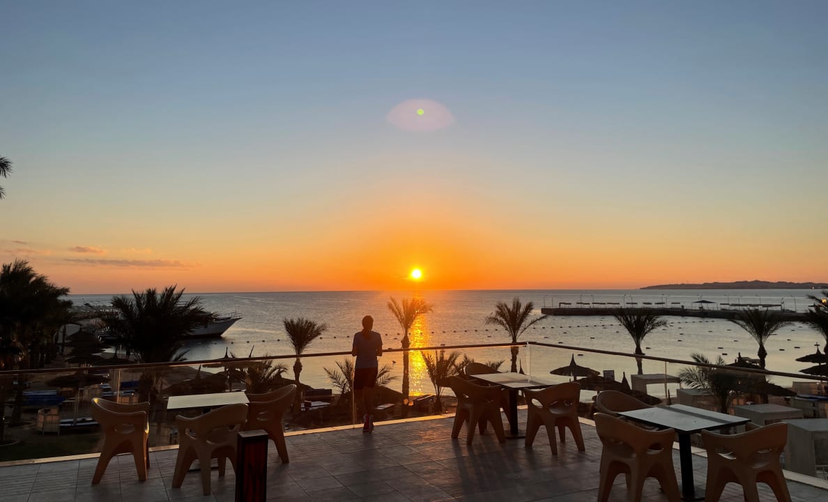 Ausblick Pickalbatros Aqua Blu Resort - Hurghada