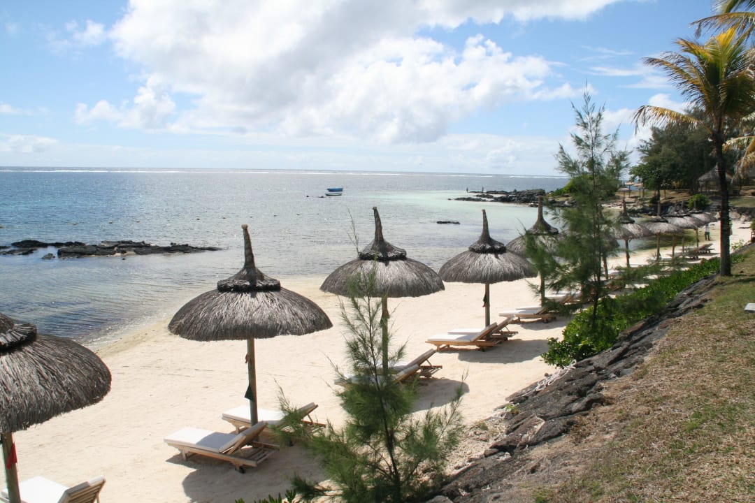 Strandabschnitt des Hotels Solana Beach Mauritius
