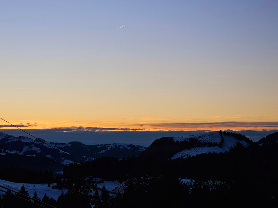 Ausblick Säntis - das Hotel