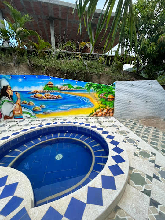 Pool Hostal Recuerdos del Tayrona