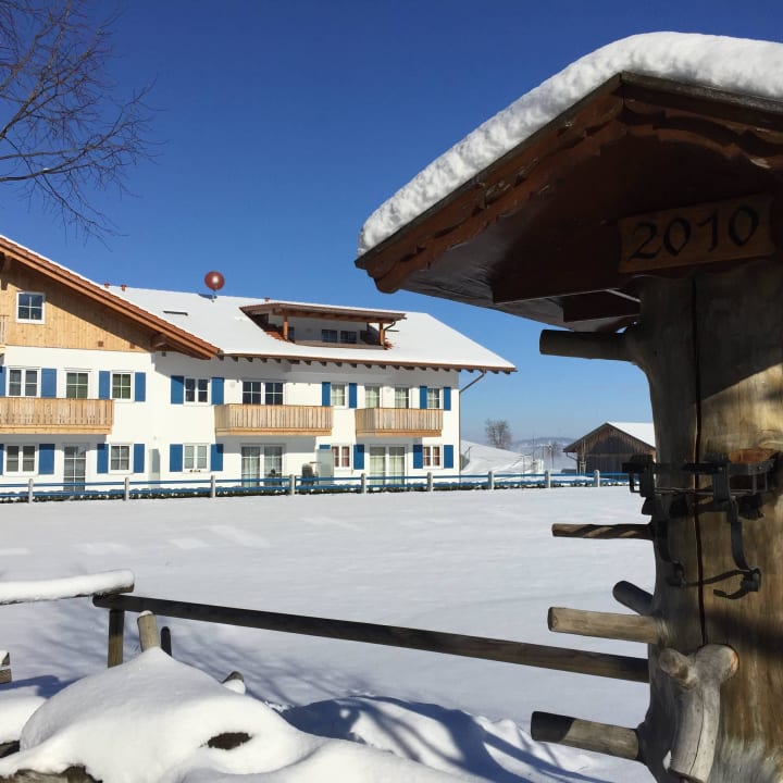 Wintertraum Alpenglück de Luxe Ferienwohnung am Forggensee
