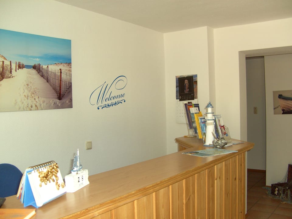 Rezeption Pension Hinter der Düne