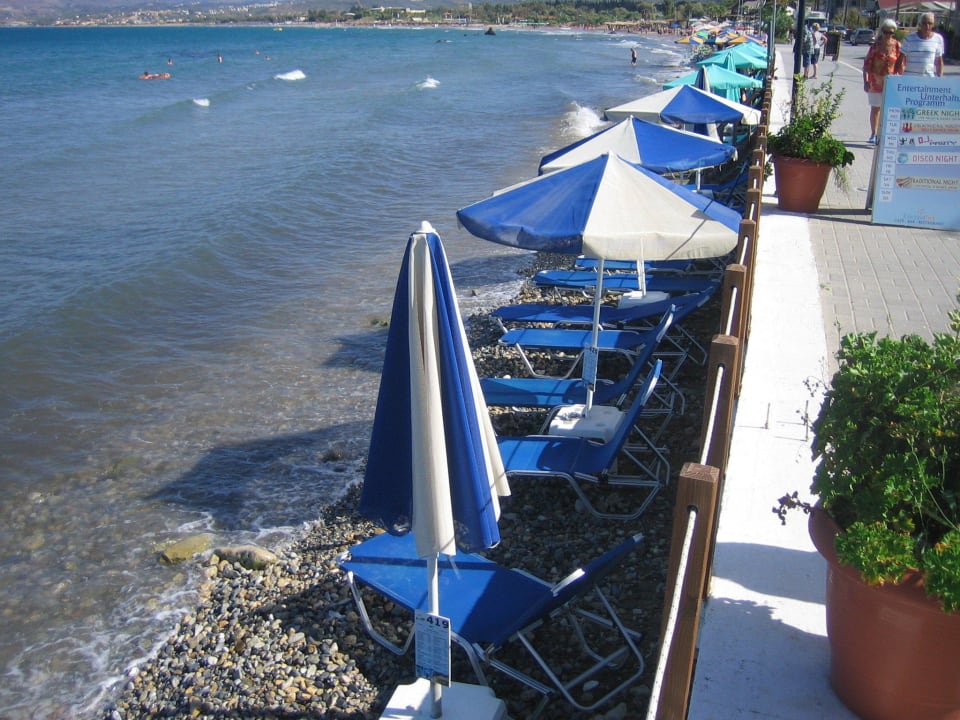 Leider kein Strand mehr vorhanden Corissia Beach Hotel