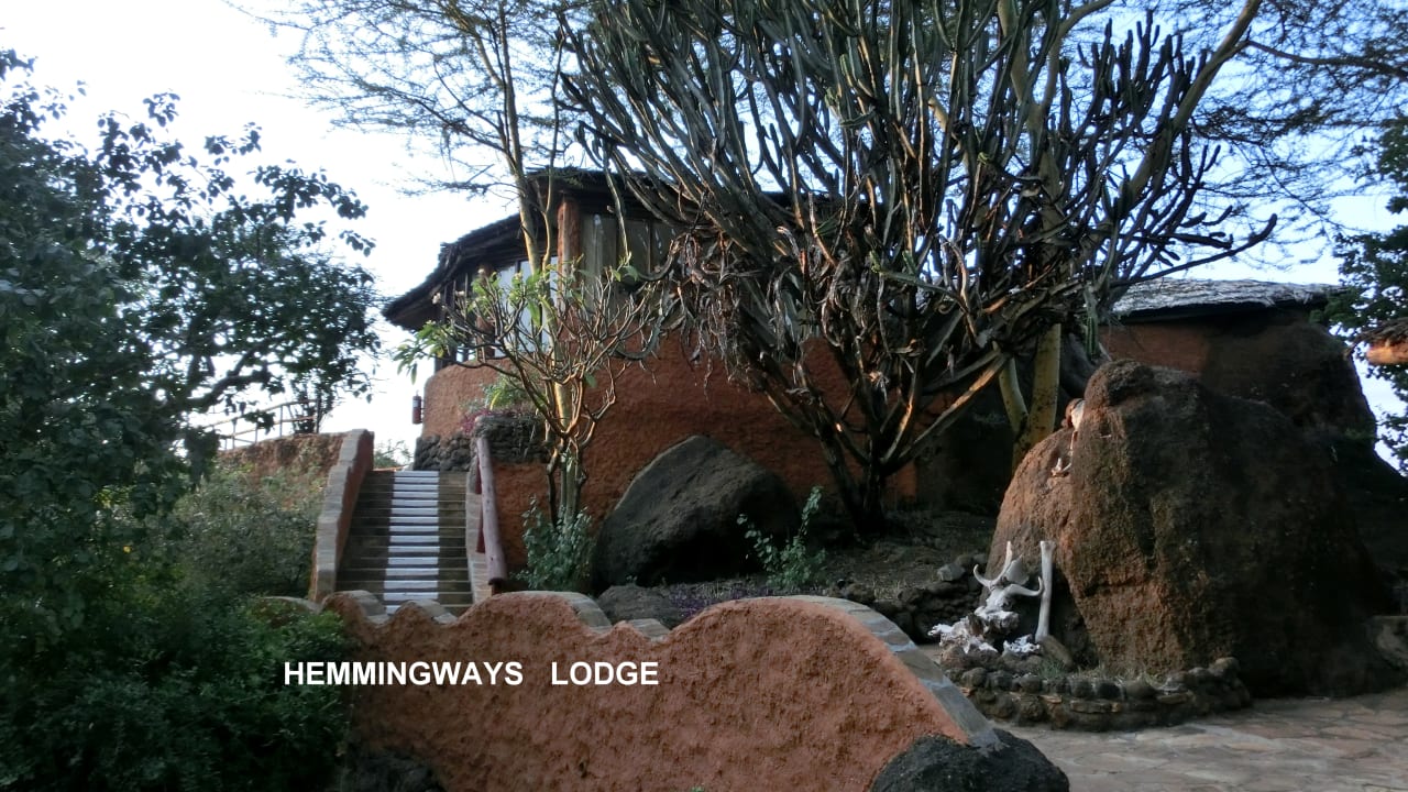 Gartenanlage Hotel Amboseli Sopa Lodge