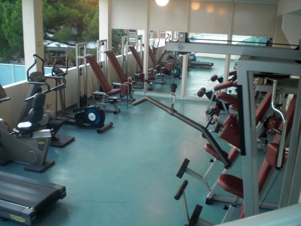 Fitnessbereich Hotel Parigi