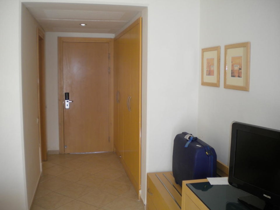 Flur des Zimmers 5004 Cleopatra Luxury Resort Makadi Bay