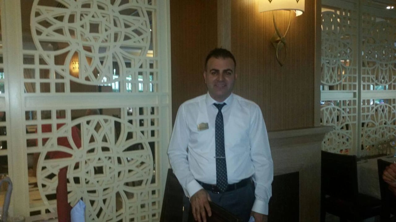 Ein perfekter Restaurantchef Fevzi Celik  Aydinbey Kings Palace & Spa