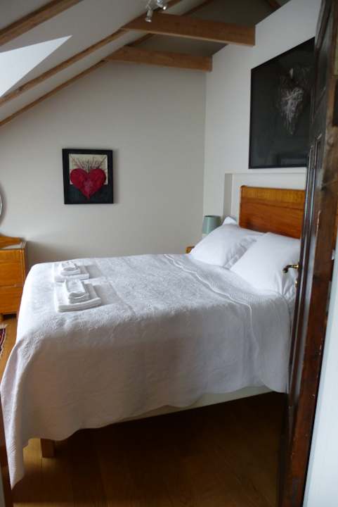 Schlafzimmer The Old Harbour Apartment Reykjavík