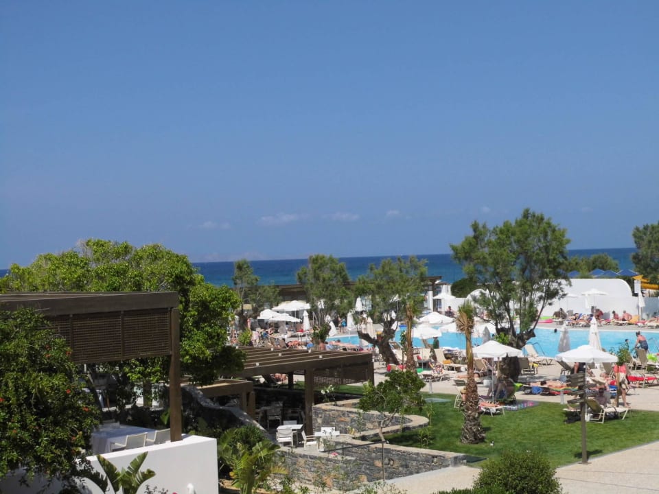 Zimmerausblick Atlantica Akti Zeus Hotel
