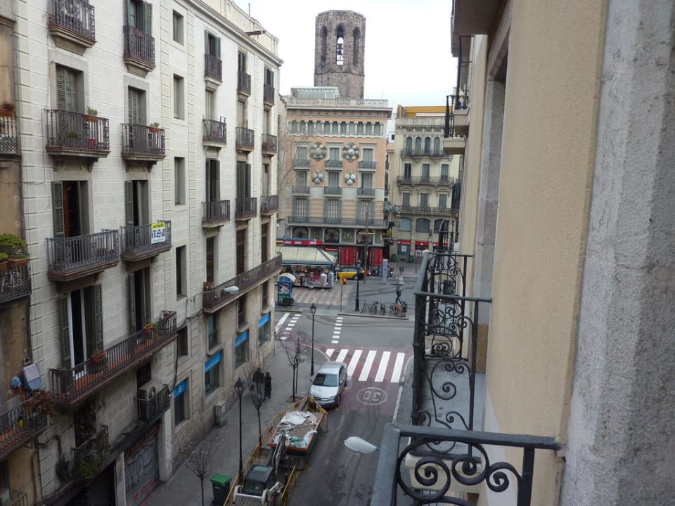 Vue de la chambre Hotel Moderno BCN