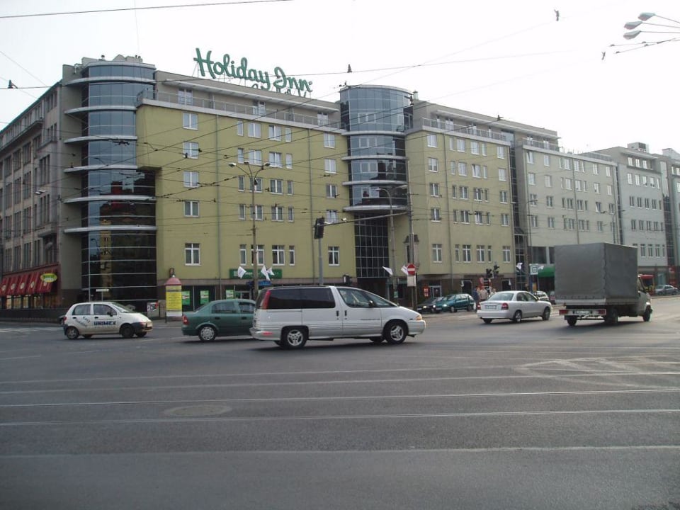Vorderansicht vom Holiday Inn Scandic Wrocław