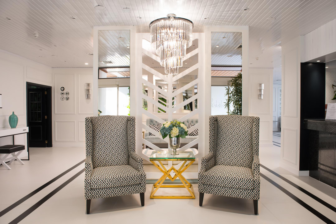 Lobby Hotel Cristal Marinha