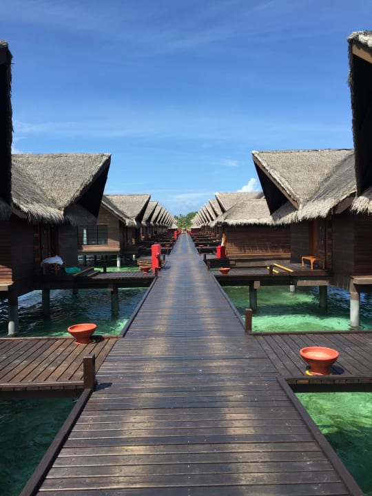 Die Villas im Gesamtblick Adaaran Select Hudhuran Fushi - Premium All Inclusive