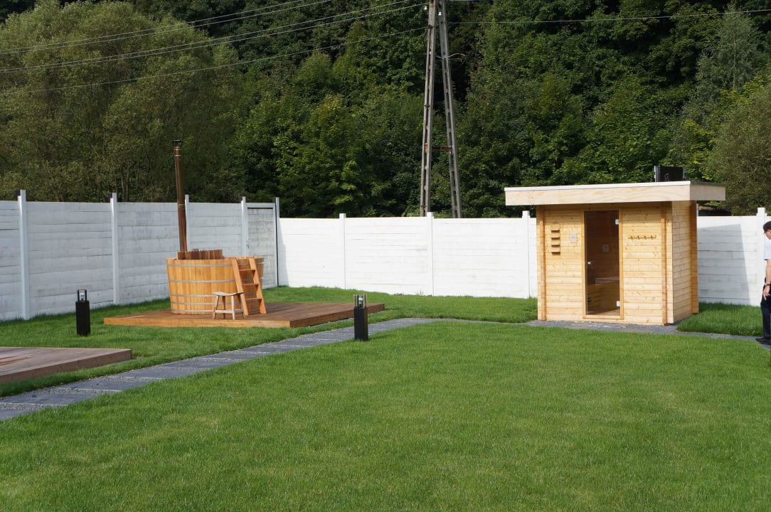 Beheizter Badezuber und Sauna Hotel Pałac Jugowice