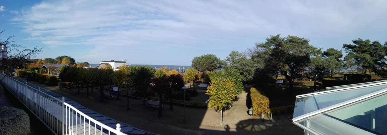Ausblick Kleine Strandburg Zinnowitz