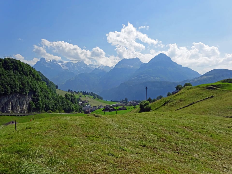 Aussicht vom Hotel Wellness Hotel Stoos