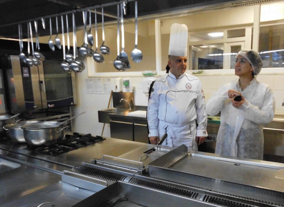 Bei der Küchenführung Sentido Trendy Verbena Beach