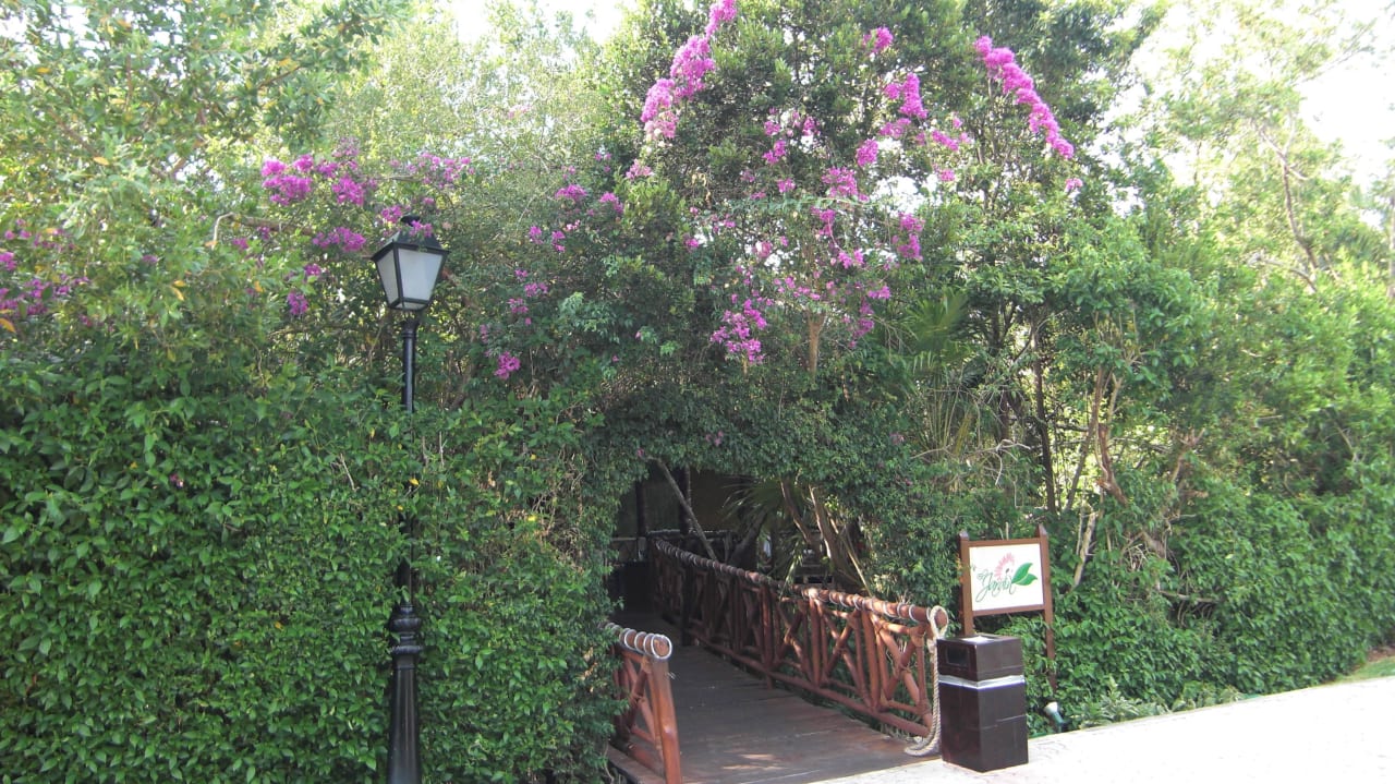 Eingang zum Restaurant El Jardin TRS Yucatan Hotel - Adults only