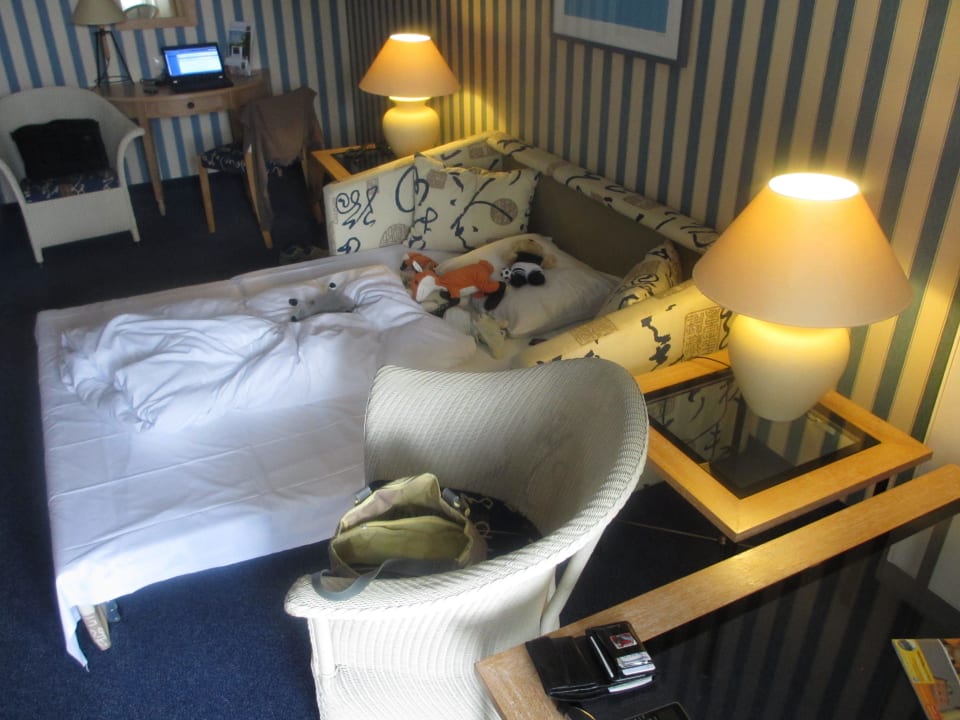 Zustellbett Wohnzimmer Dorint Strandhotel Binz