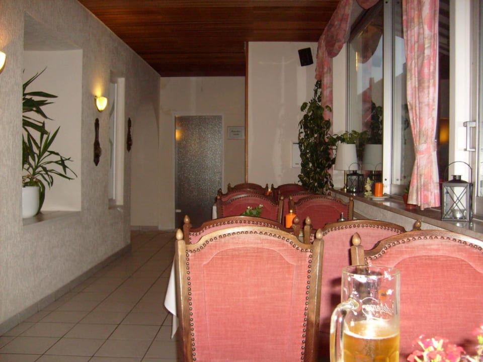 Blick in den Anbau des Restaurants Hotel Seelust