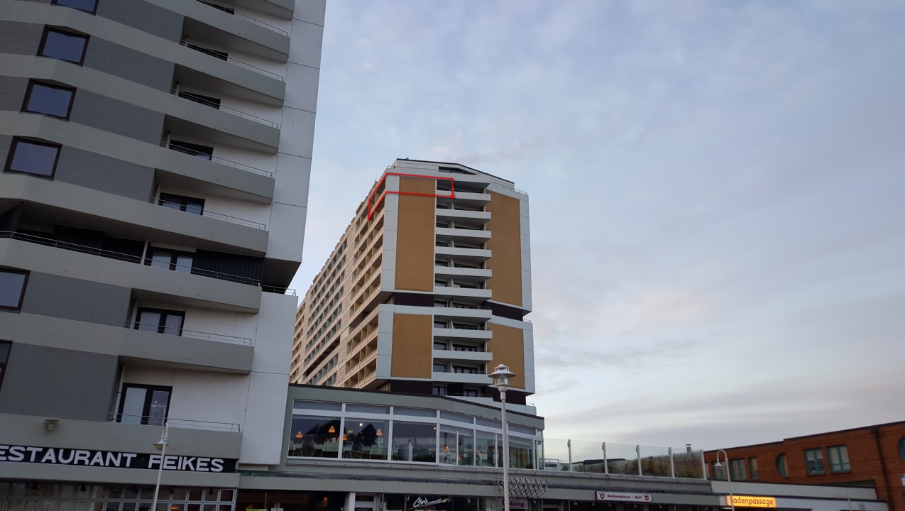 Außenansicht Haus Metropol, App 327