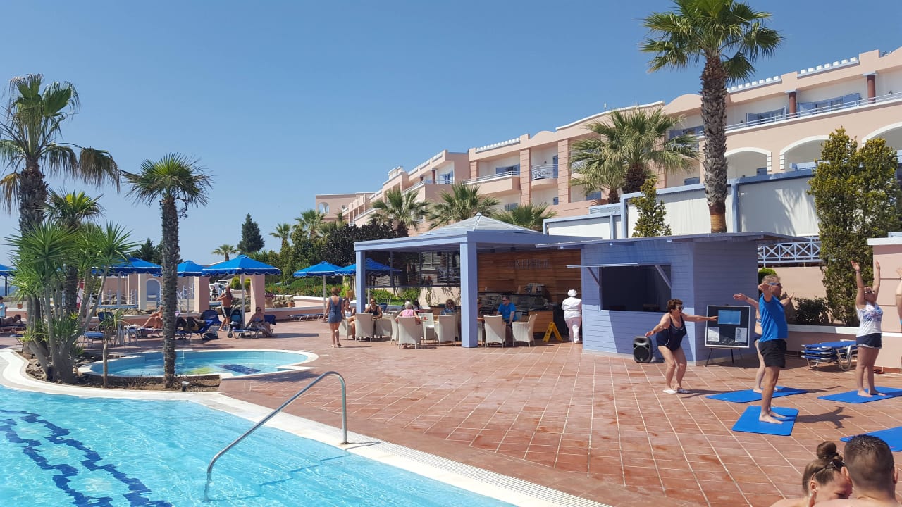 Creperie am Activitypool Mitsis Rodos Village