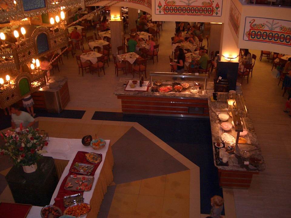 Büffet von oben Simantro Resort