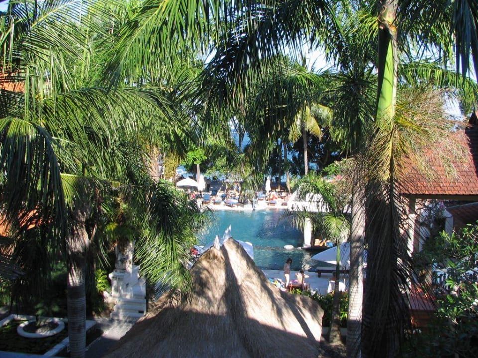 Blick aus dem Zimmer Puri Santrian