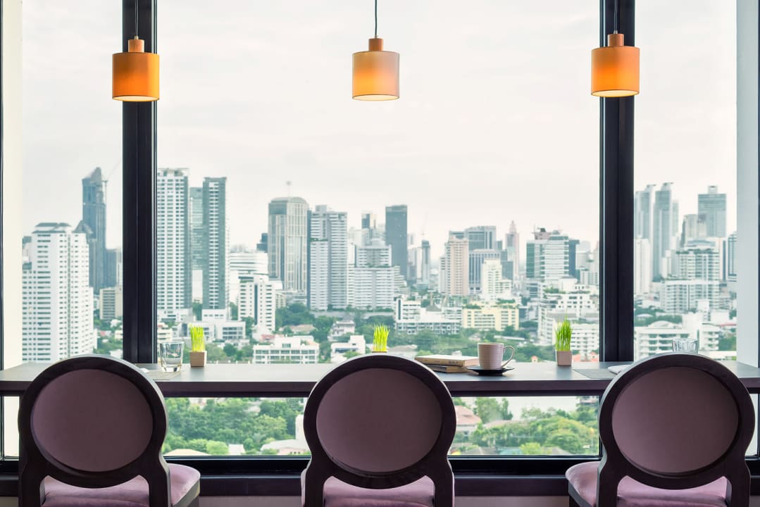 Ausblick Grand Mercure Bangkok Atrium