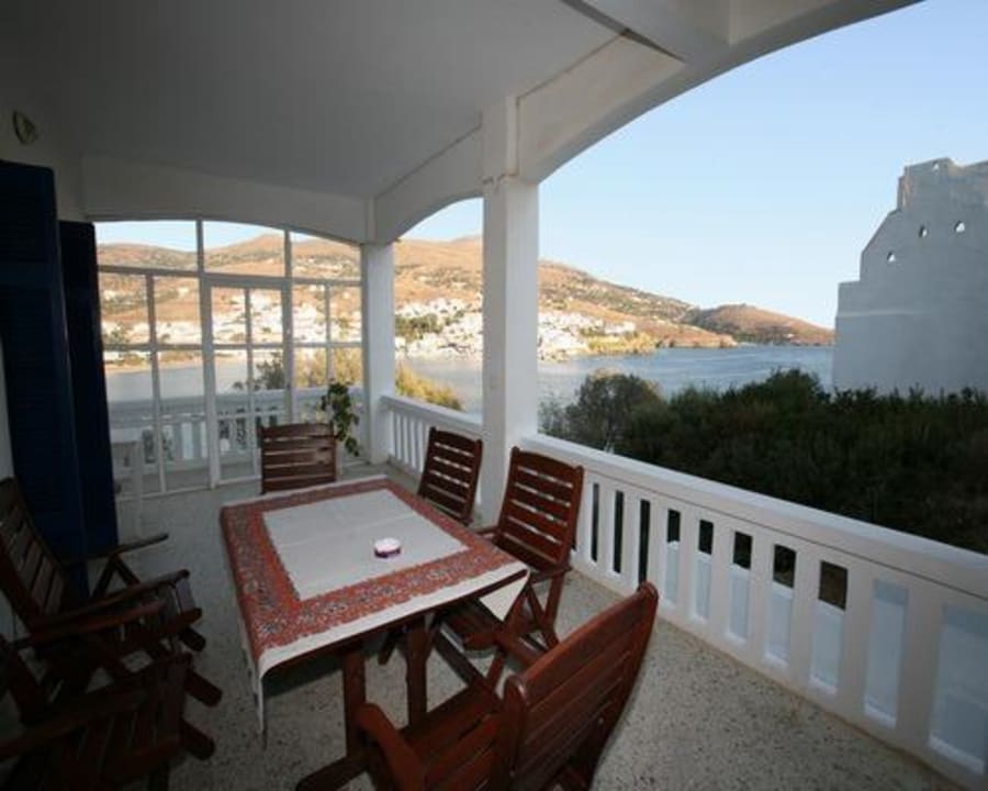 Balcony from the apartment Villa Galazio Apartments