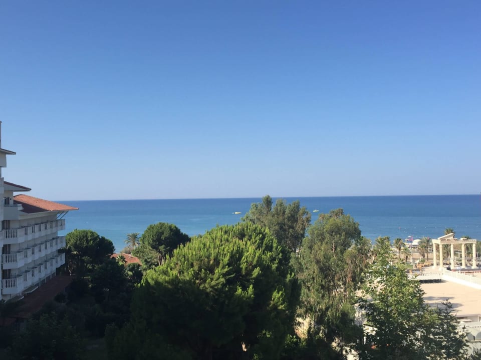 Blick aus dem Zimmer  Hotel Defne Garden
