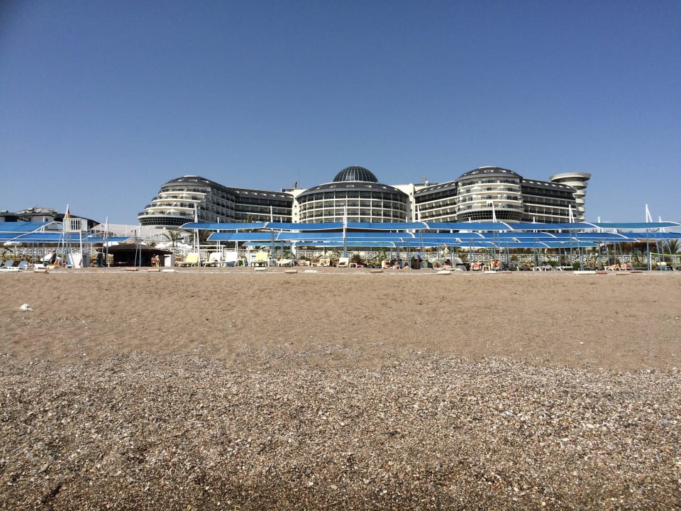 Blick vom Strand Seaden Sea Planet Resort & Spa